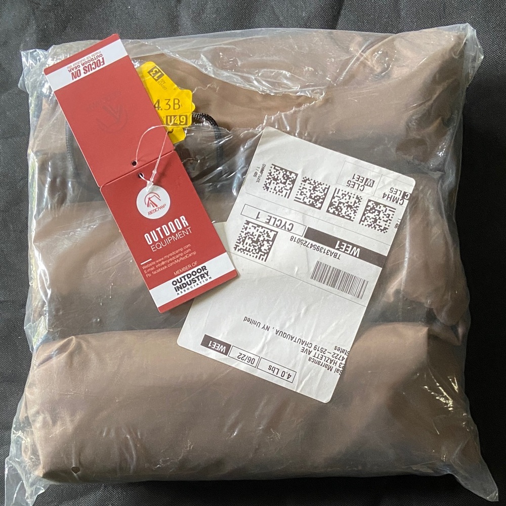 Redcamp canopy sidewall 3 pieces taupe brown new in package